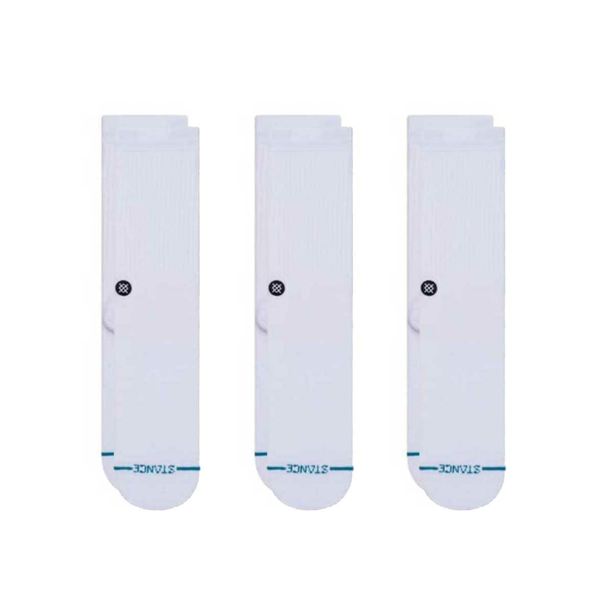 スタンスソックスメンズアイコンスリーパックM556D18ICPWHT20SPICON3PACKSTANCE