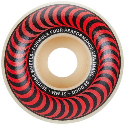 スピットファイア SPITFIRE スケボー スケートボード ウィール フォーミュラ フォー 99D クラシック 211016251 F4 99D CLASSIC RED 51mm