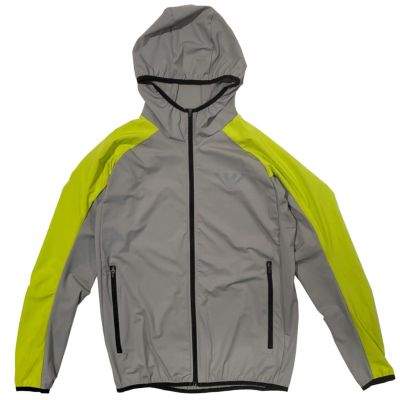ジンガー ランニング ウェア メンズ レディース フーデッド ジャケット J-3004-GRY 22FW 秋冬 JINGER
