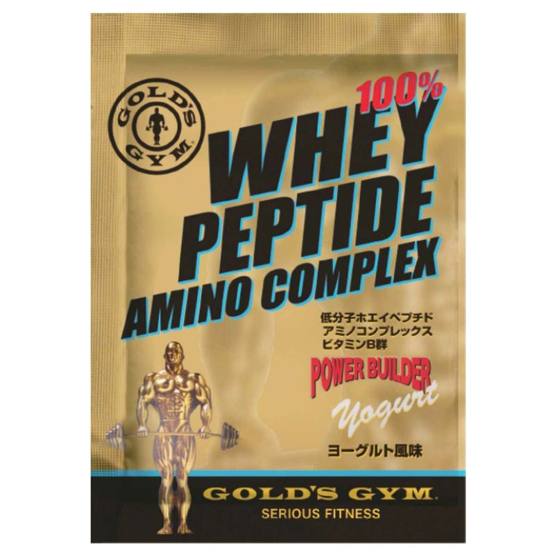 ゴールドジム サプリメント GGP ホエイ ペプチド アミノ コンプレックス 15g F1421 GOLD'S GYM｜プロテインパウダー｜大阪・心斎橋のスポーツ用品店スポタカ公式ONLINE  STORE