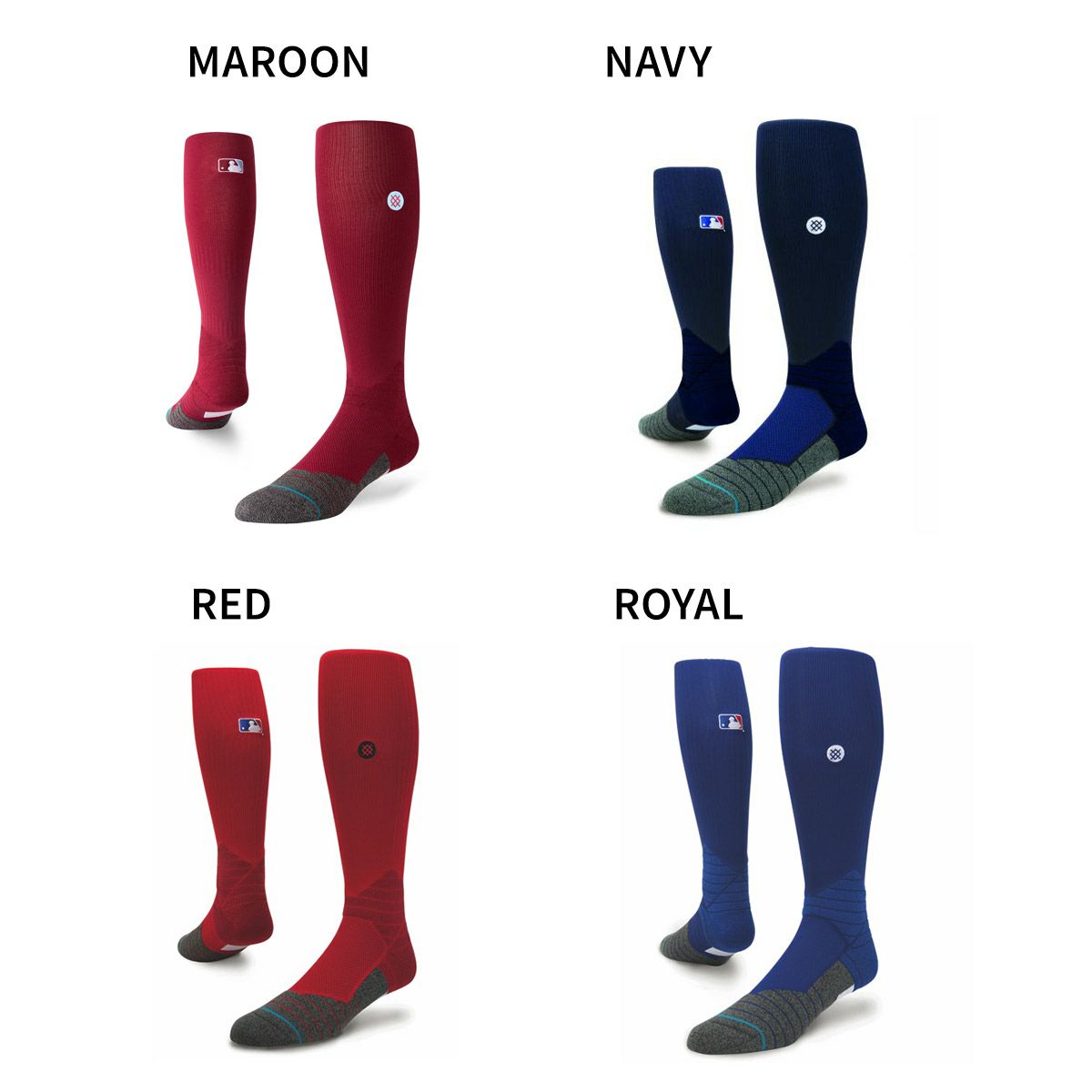 STANCEスタンス野球専用ソックス靴下MLB公認DIAMONDPROOTCM759C16DIAメンズ