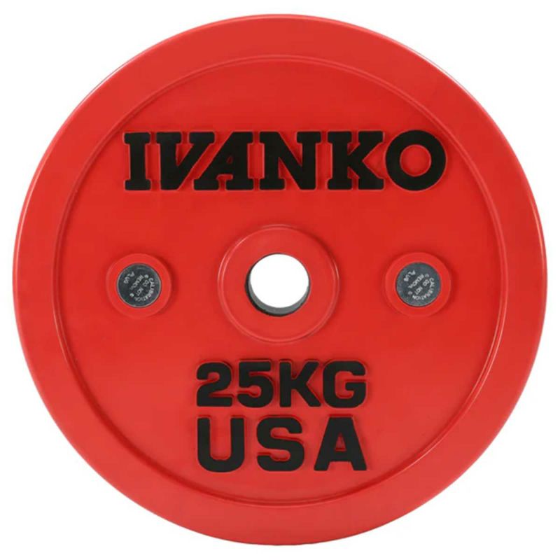 オリンピック プレート IVANKO OCB 25kg2枚 - トレーニング/エクササイズ