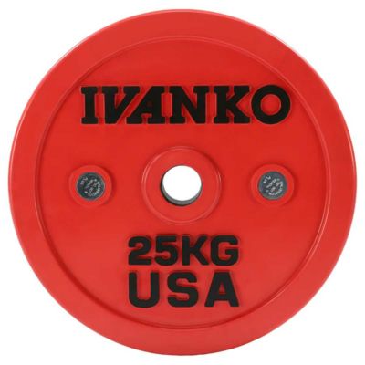 イヴァンコ トレーニング ギア ラバー ウェイト リフティング オリンピック プレート 25kg OCB-25 OCB IVANKO｜プレート｜大阪・心斎橋のスポーツ用品店スポタカ公式ONLINE  STORE