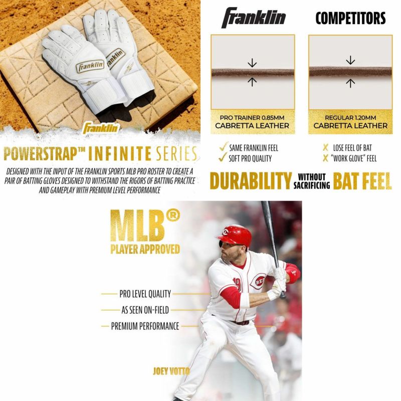 フランクリン Franklin ベースボール 野球 バッティング手袋
