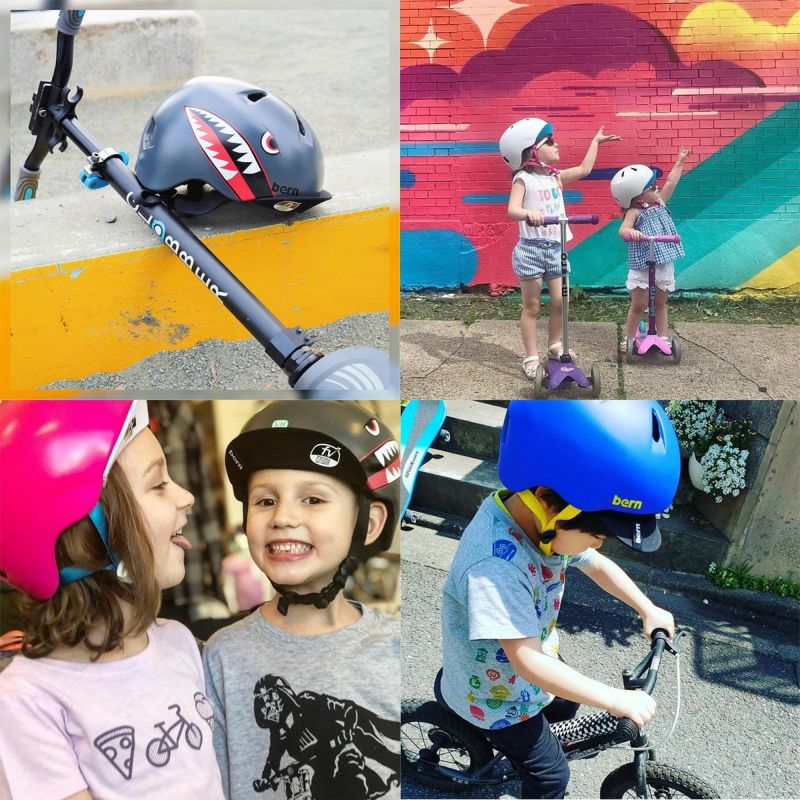 bern バーン 子供用 子供 ヘルメット 自転車 スケボー スケートボード 
