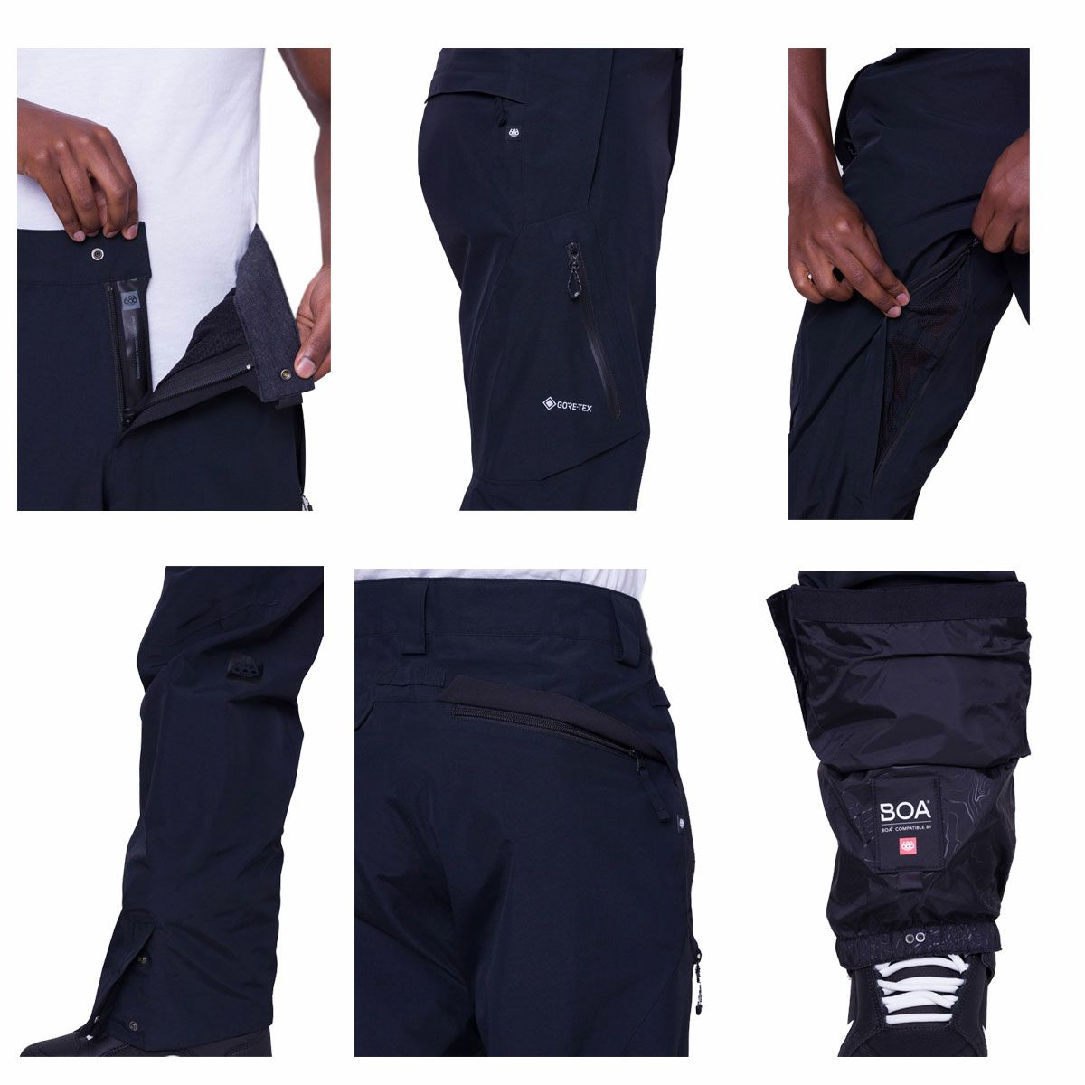 シックスエイトシックス686スノボースノボスノーボードウェアパンツGORE-TEXGTPANTM2W203メンズ男性23-24