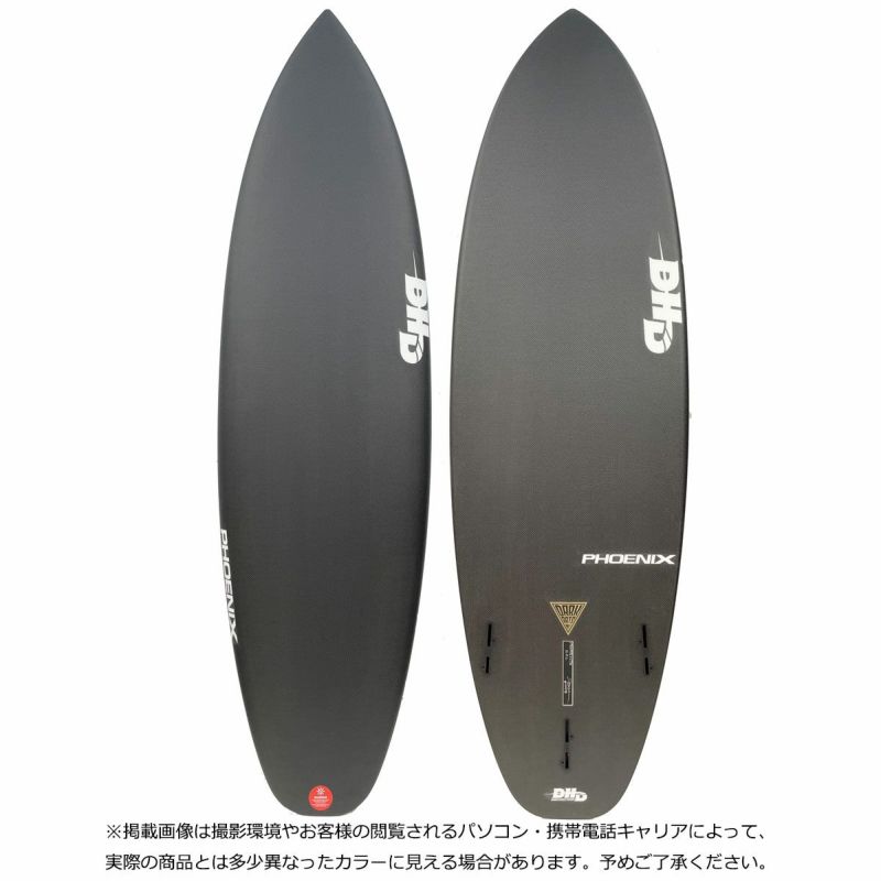 3/29まで 新品 DHDサーフボード PHENIX 5'8 EPSデッキ貼ってあります