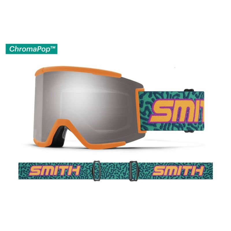 スミス SMITH スノボー スノボ スノーボード ゴーグル SQUAD XL Neon ...