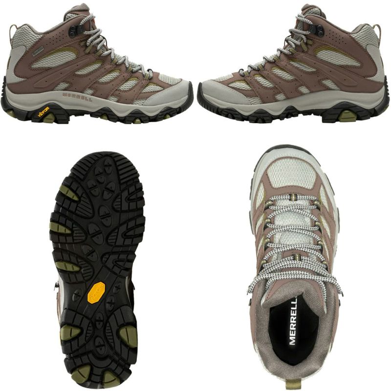 メレル MERRELL アウトドア カジュアル トレッキング シューズ 靴 モアブ シンセティック ミッド ゴアテックス J037488 レディース  女性 23FA 秋冬｜トレッキングシューズ｜大阪・心斎橋のスポーツ用品店スポタカ公式ONLINE STORE