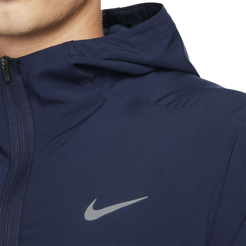 ナイキNIKEジムフィットネストレーニングウェアアウタージャケットドライフィットフォームフーディジャケットFB7483-451メンズ男性23HO秋冬