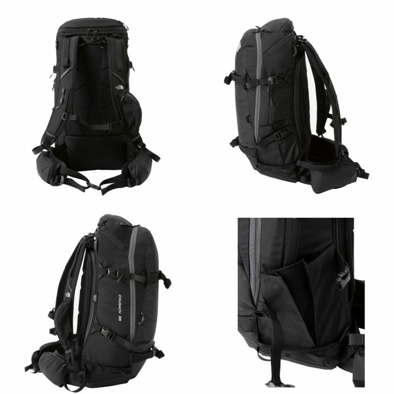 ノースフェイスTHENORTHFACEスノボースノボスノーボード鞄バッグリュックサックバックパックデイパックTNFChugach35(バックカントリー)NM62352-Kメンズレディースユニセックス23-24