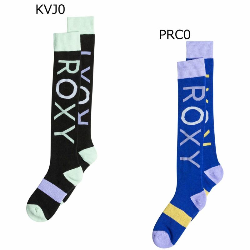 ロキシーROXYスノボースノボスノーボードソックス靴下MISTYSOCKS吸湿速乾ERJAA04170レディース女性23-24