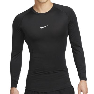 ナイキNIKEジムフィットネストレーニングウェアインナーシャツアンダーシャツナイキプロDri-FITタイトロングスリーブトップFB7920-010メンズ男性23FA秋冬