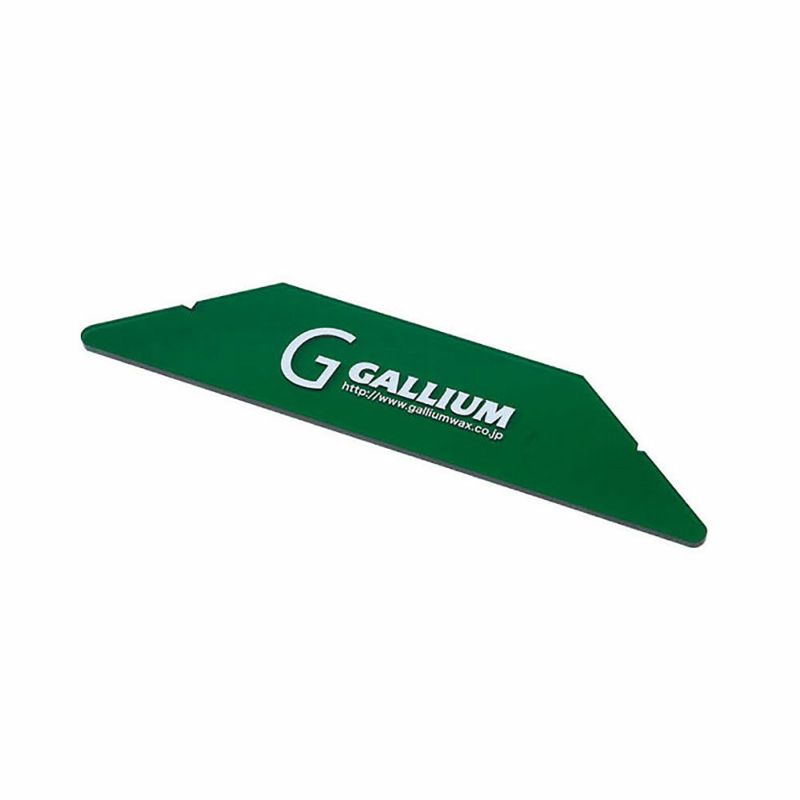 ガリウムGALLIUMスノボースノボスノーボードチューナップ用品スクレーパー(L)(SB用、GREEN)TU0155