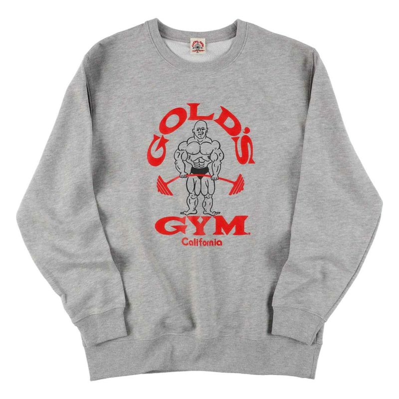 ゴールドジムGOLD'SGYMジムフィットネストレーニングウェアスウェットパーカートレーナー80‘SシリーズスウェットG6180メンズ男性23HO秋冬