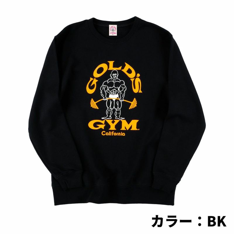 送料無料】ゴールドジム GOLD'S GYM ベーシックスウェットシャツ 80's