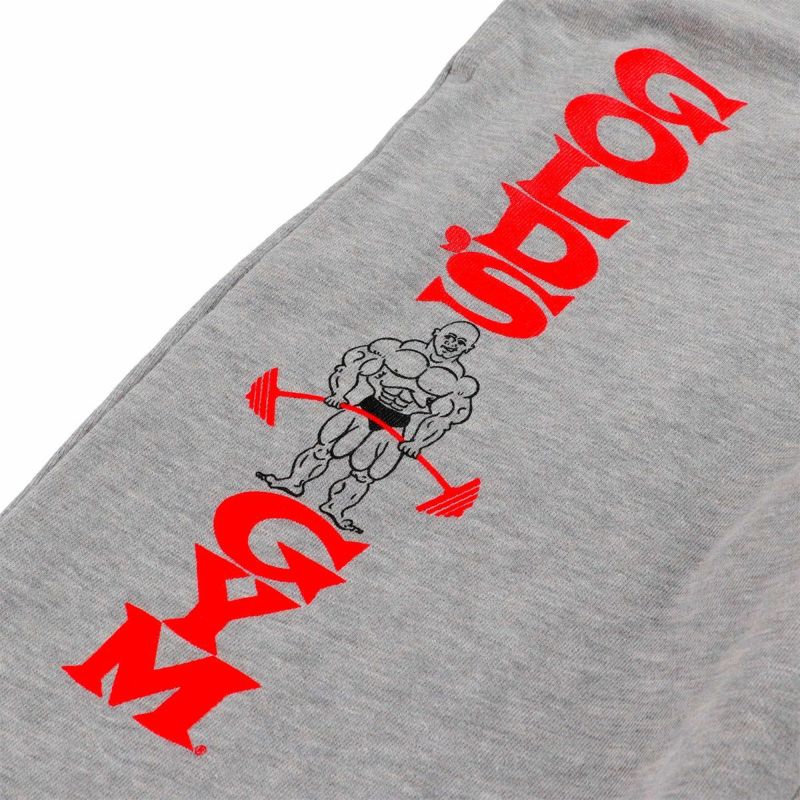 ゴールドジムGOLD'SGYMジムフィットネストレーニングボトムスロングパンツ長ズボン80‘SシリーズスウェットG6190メンズ男性23HO秋冬