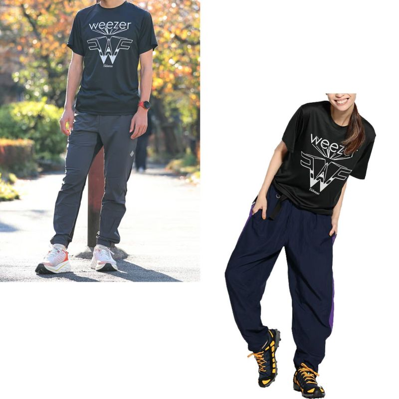 エルドレッソ ELDORESO ランニング ウェア 半袖 Tシャツ weezer