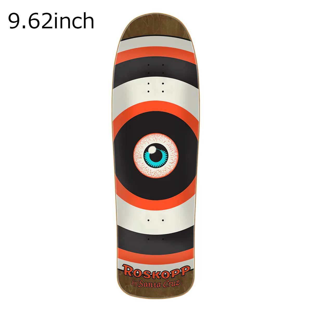 サンタクルーズSANTACRUZスケボースケートボードデッキ板リイシューロスコップターゲットアイ9.6231022340