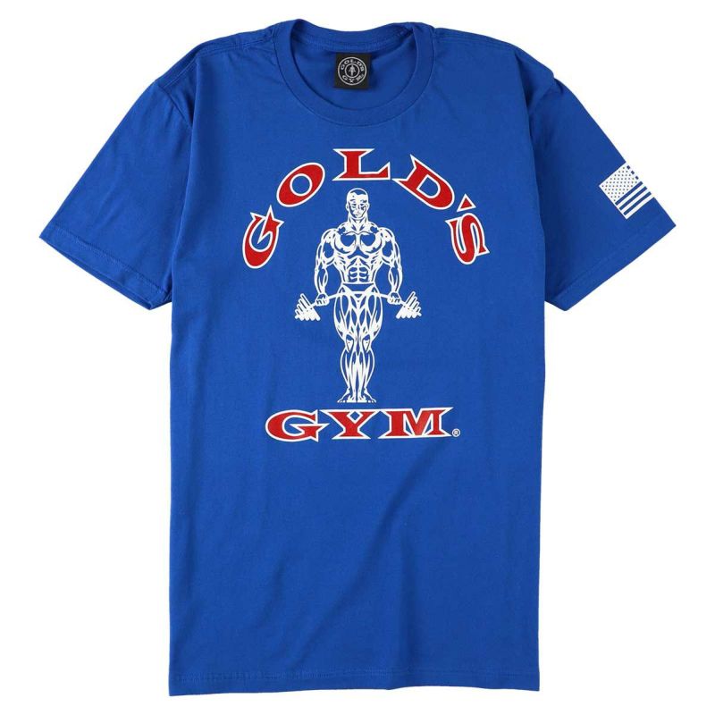 ゴールドジムGOLD'SGYMジムフィットネストレーニングウェア半袖TシャツGGPビンテージTシャツ(USA)G7178
