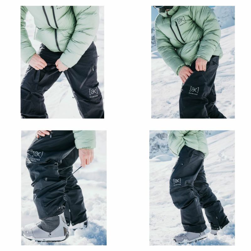 バートンBURTONスノボースノボスノーボードウェアパンツMensAKCyclicGORE-TEX2LPants100001-001メンズ男性23-24