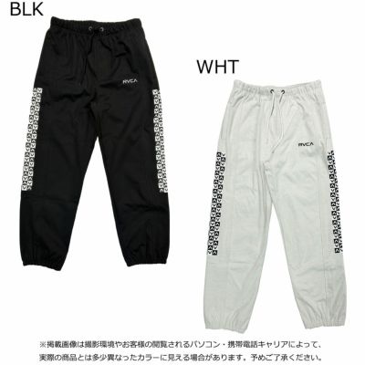 ルーカ RVCA サーフィン サーフ ボトムス ロング パンツ 長ズボン CHECKER SWEAT PANTS BD042747 メンズ 男性  23HO 秋冬｜ボトムス｜大阪・心斎橋のスポーツ用品店スポタカ公式ONLINE STORE