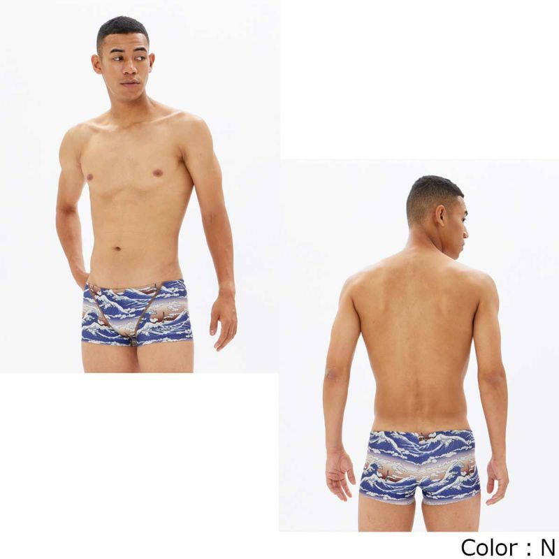 スピードSPEEDOスイムフィットネス競泳水着ジャパリスヴァーグターンズボックスST52420-Nメンズ男性24SP春夏