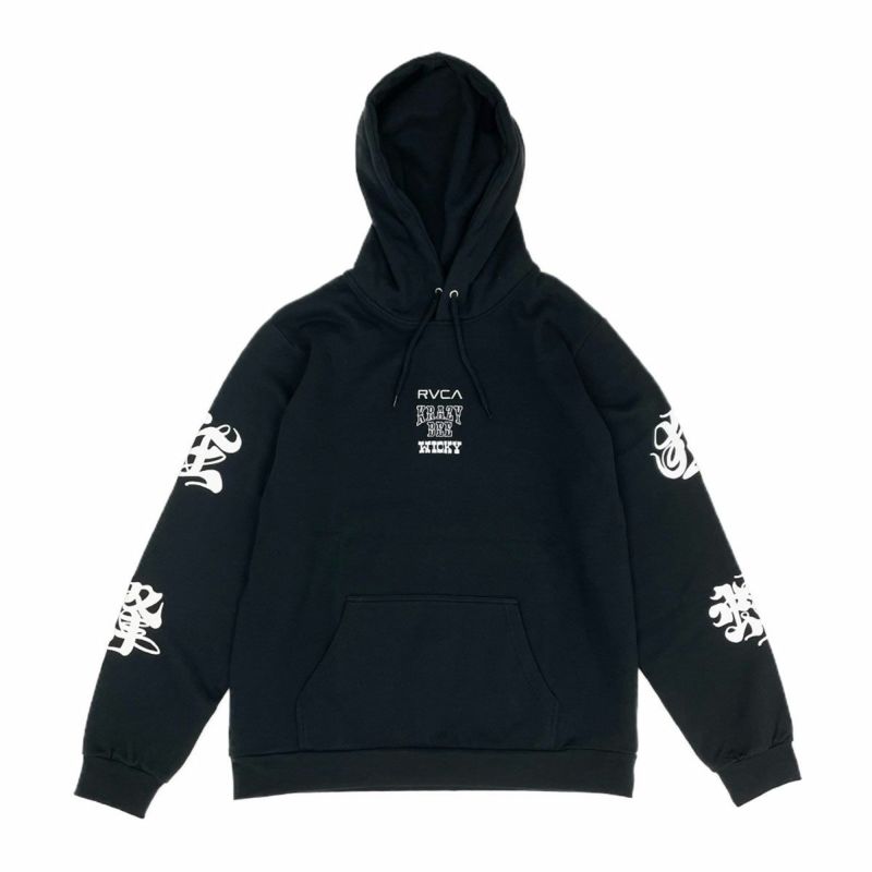 ルーカRVCAサーフィンサーフウェアスウェットパーカーRVCAxKRAZYBEEHOODIEBE041P01メンズ男性24SP春夏