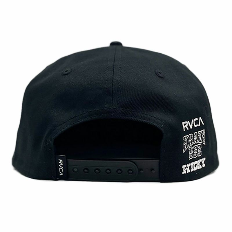 ルーカRVCAサーフィンサーフ帽子キャップRVCAxKRAZYBEESNAPBACKCAPBE041P90メンズレディースユニセックス24SP春夏