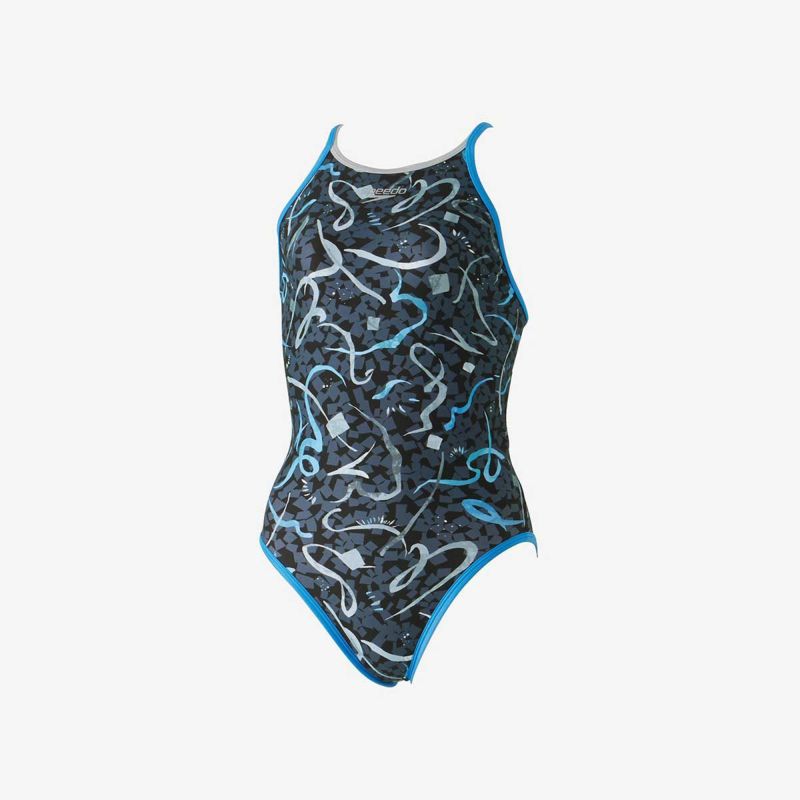 スピードSPEEDOスイムフィットネス競泳水着フェリシタシオンターンズスーツSTW02401-GBレディース女性24SP春夏
