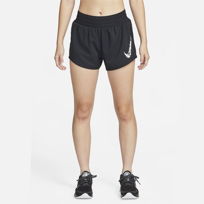 ナイキNIKEランニングウェアボトムスショートハーフパンツ短パンウィメンズナイキワンDri-FITミッドライズ8cmショートパンツインナー付きFN2602-010レディース女性24SP春夏