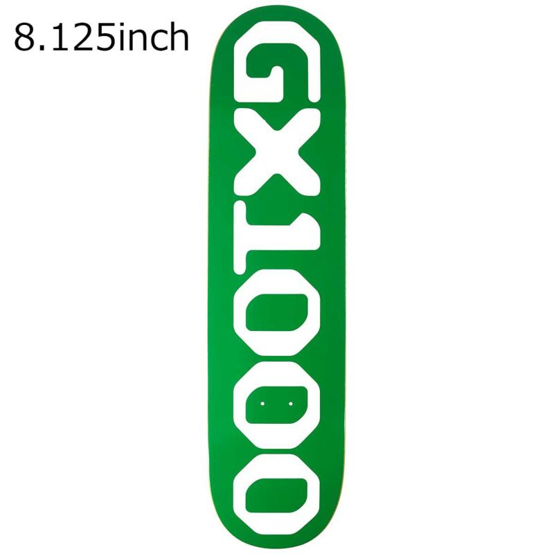 ジーエックスセンGX1000スケボースケートボードデッキ板オージーロゴデッキ8.125220000026088