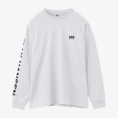 ヘリーハンセン HELLY HANSEN アウトドア カジュアル ウェア 長袖 Tシャツ ロンT ロング スリーブ レター ティー HH32380-CW メンズ レディース ユニセックス 24SS 春夏