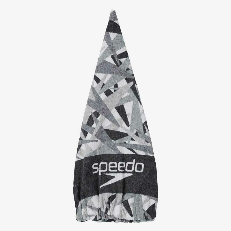 スピードSPEEDOスイムフィットネス競泳セームタオル吸水速乾タオルスタックタオルキャップSE62006-K