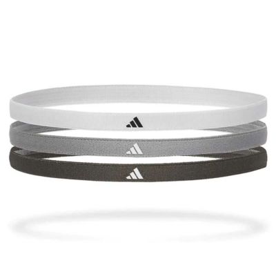アディダス adidas ジム フィットネス トレーニング ヘアバンド 3本 セット ホワイト/グレー/ブラック ADAC-16203