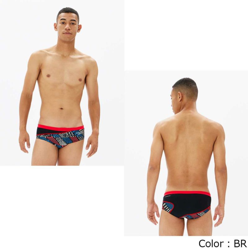 スピードSPEEDOスイムフィットネス競泳水着ファンピースブーンターンズショートボックスST42403-BRメンズ男性24SP春夏