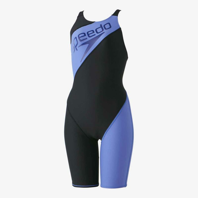 スピードSPEEDOスイムフィットネス競泳水着パネルフリージリーターンズニースキンSTW12303-KBレディース女性24SP春夏