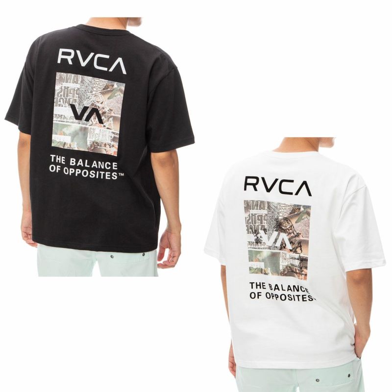 ルーカRVCAサーフィンサーフウェア半袖TシャツTHRASHEDBOXRVCATEEBE041224メンズ男性24SP春夏