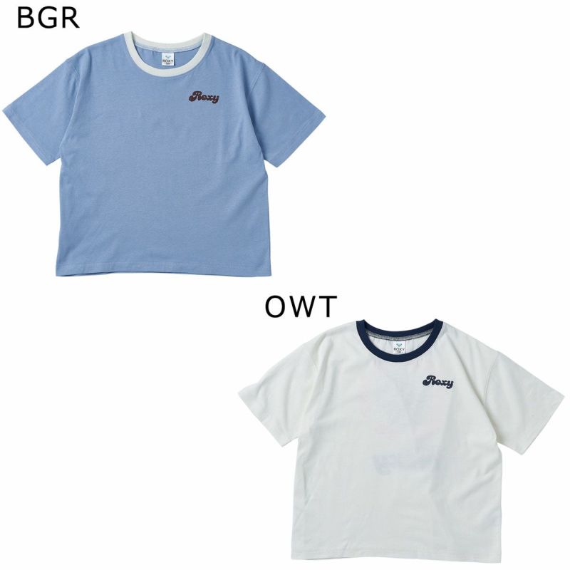 ロキシーROXYサーフィンサーフウェア半袖TシャツMINIFEELFREETST241117ジュニアキッズ子ども女の子24SP春夏