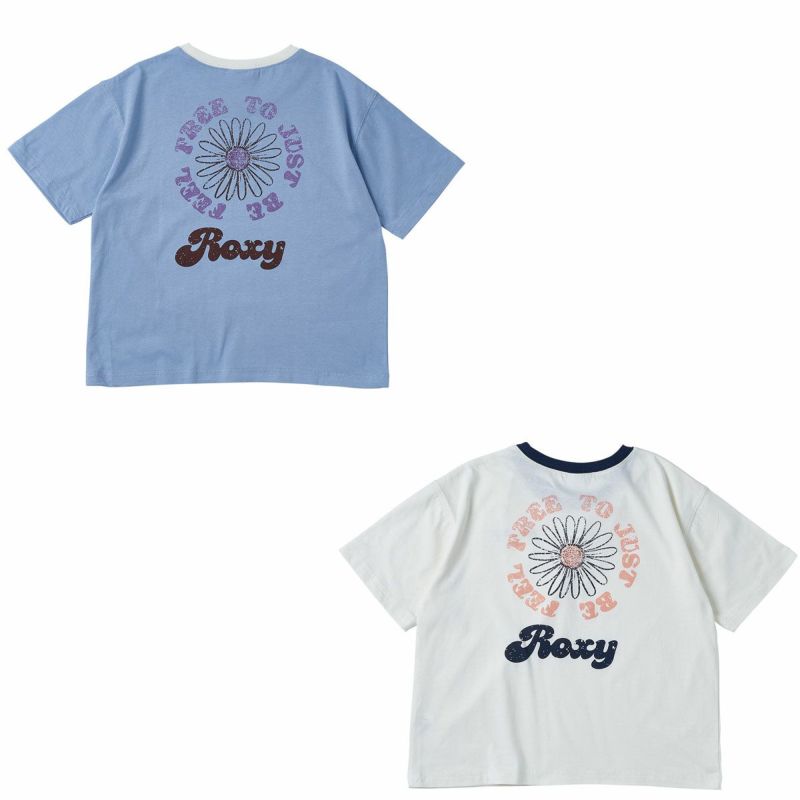 ロキシーROXYサーフィンサーフウェア半袖TシャツMINIFEELFREETST241117ジュニアキッズ子ども女の子24SP春夏