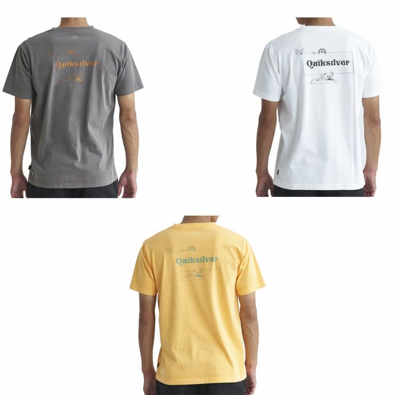 クイックシルバーQuiksilverサーフィンサーフウェア半袖TシャツJUNGLEMANSTQST241004メンズ男性24SP春夏