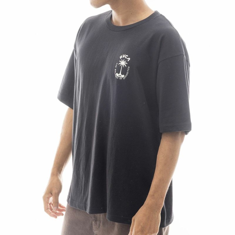 ルーカRVCAサーフィンサーフウェア半袖TシャツPRIMEPALMTEEBE041231メンズ男性24SP春夏