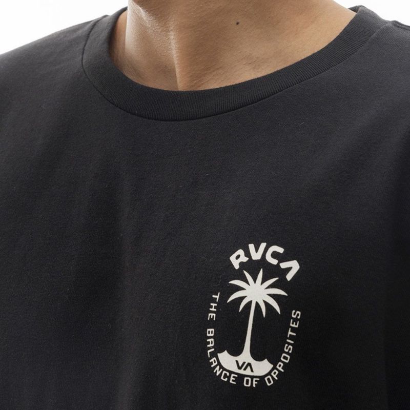 ルーカRVCAサーフィンサーフウェア半袖TシャツPRIMEPALMTEEBE041231メンズ男性24SP春夏