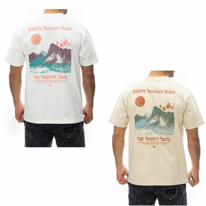 ビラボンBILLABONGサーフィンサーフウェア半袖Tシャツ【A/Div.】TIDALRESEARCHBE011216メンズ男性24SP春夏