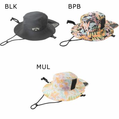 ビラボンBILLABONGサーフィンサーフ帽子ハットSURFCAPSULESURFHATBE013921レディース女性24SP春夏