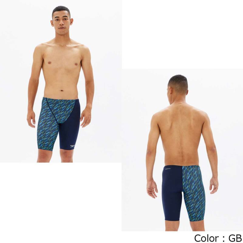 スピードSPEEDOスイムフィットネス競泳水着ブーンフローターンズジャマーST62405-GBメンズ男性24SP春夏