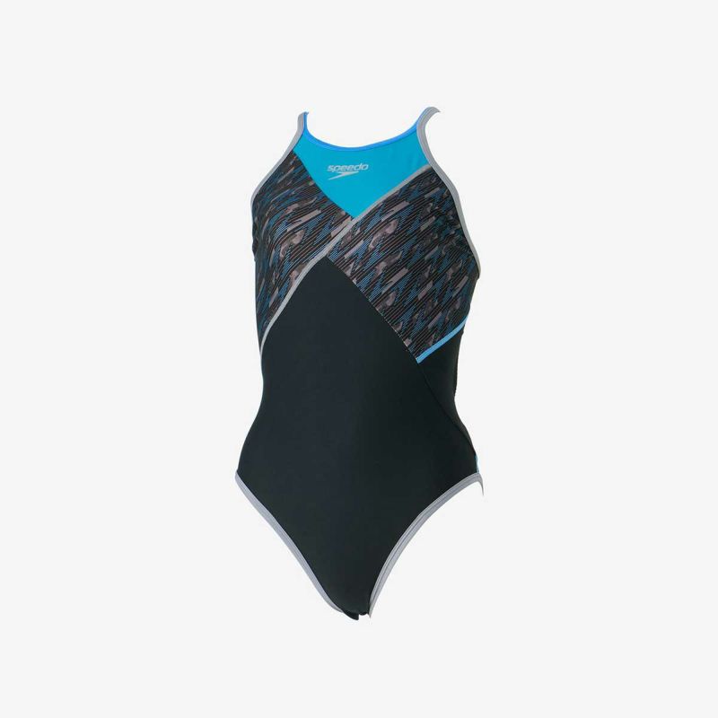 スピードSPEEDOスイムフィットネス競泳水着ブーンフローターンズスーツSTW02405-BKレディース女性24SP春夏