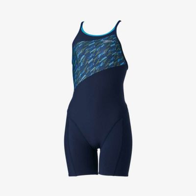 スピードSPEEDOスイムフィットネス競泳水着ブーンフローターンズショートニースキンSTW12406-GBレディース女性24SP春夏