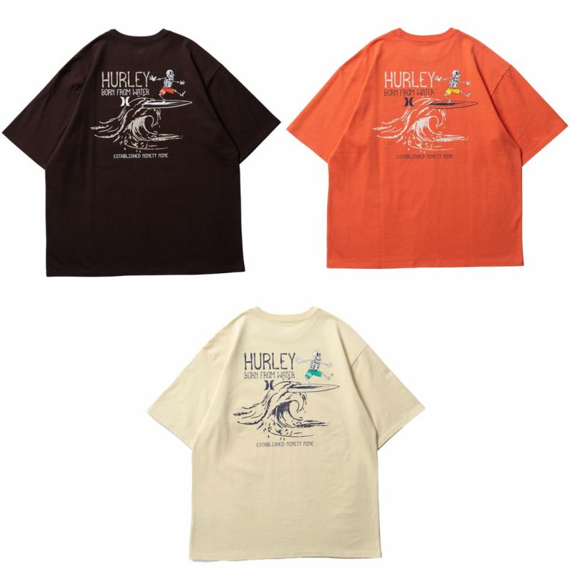 ハーレーHurleyサーフィンサーフウェア半袖TシャツMENSOVERSIZEDGOODRIDESHORTSLEEVETEEMSS2411026メンズ男性24SP春夏