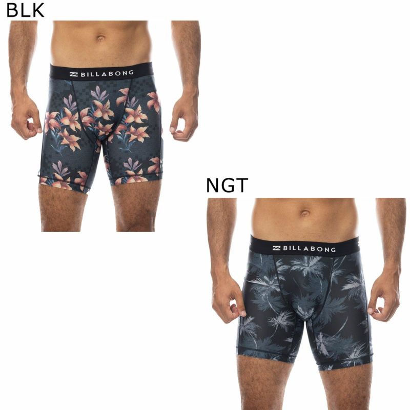 ビラボンBILLABONGサーフィンサーフウェアボトムスインナーアンダーパンツショーツAOPRINTUNDERSHORTSインナーBE011491メンズ男性24SP春夏